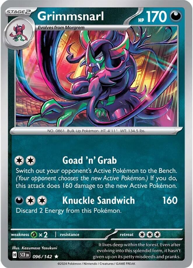Grimmsnarl [096/142] - (Stellar Crown) Holofoil