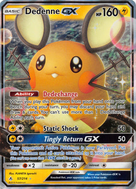 Dedenne GX (057/214) [Sun & Moon: Unbroken Bonds]