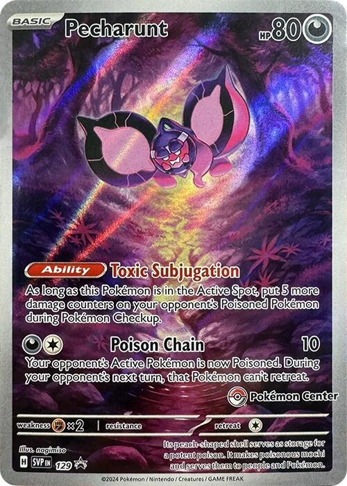 Pecharunt  (Pokemon Center Exclusive) [129] - (Miscellaneous Cards & Products) Holofoil