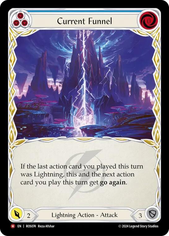 Current Funnel [ROS074] [Rosetta] Rainbow Foil