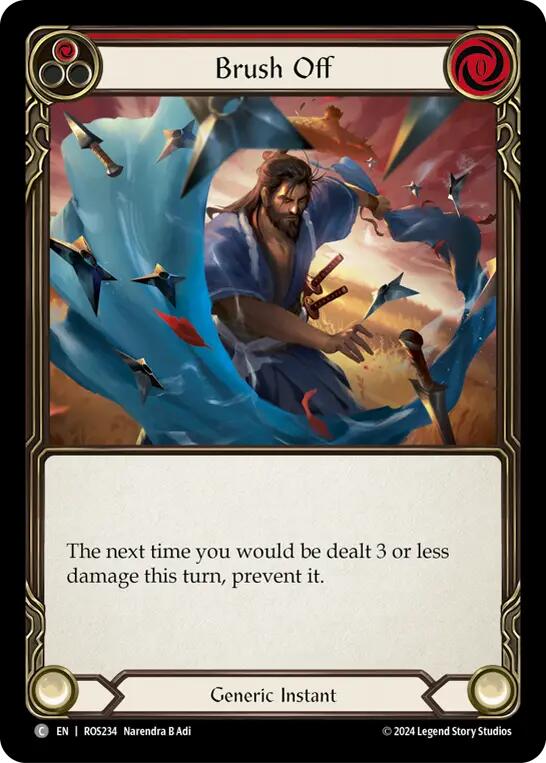 Brush Off (Red) [ROS234] [Rosetta]