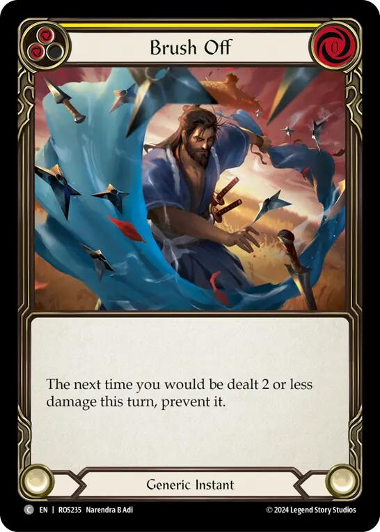 Brush Off (Yellow) [ROS235] [Rosetta]