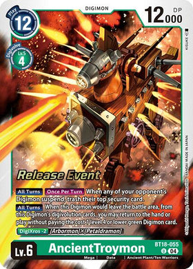 AncientTroymon [BT18-055 U] [Release Special Booster 2.0 Celebration Event Cards] Foil