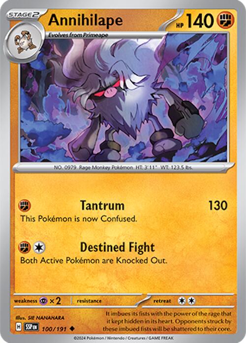 Annihilape [100/191] - (Surging Sparks) Reverse Holofoil
