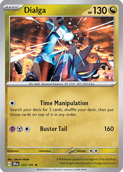 Dialga [135/191] - (Surging Sparks) Reverse Holofoil