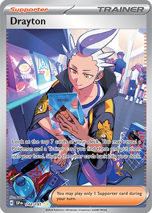 Drayton [244/191] - (Surging Sparks) Holofoil
