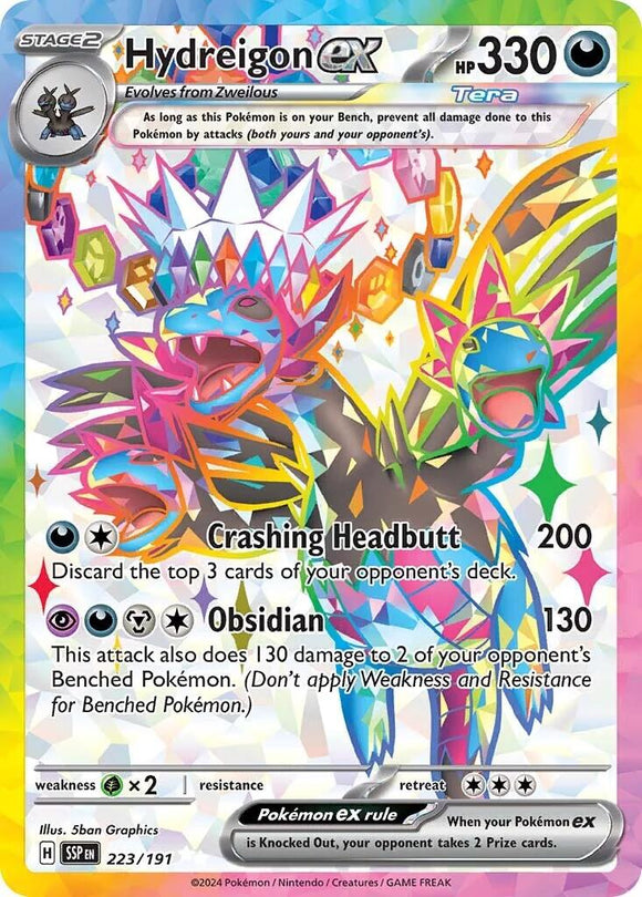 Hydreigon ex [223/191] - (Surging Sparks) Holofoil