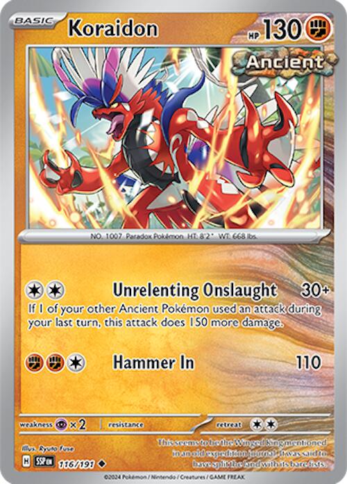 Koraidon [116/191] - (Surging Sparks) Reverse Holofoil