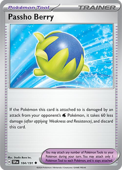 Passho Berry [184/191] - (Surging Sparks) Reverse Holofoil
