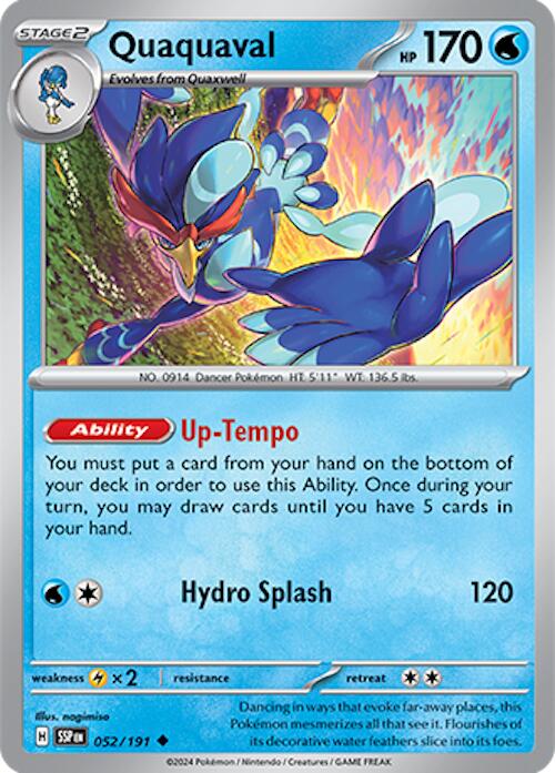 Quaquaval [052/191] - (Surging Sparks) Reverse Holofoil