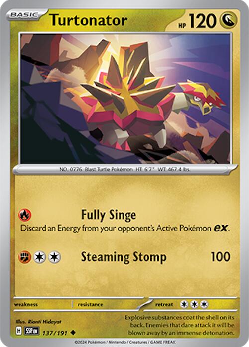 Turtonator [137/191] - (Surging Sparks) Reverse Holofoil