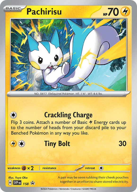 Pachirisu - 158 [158] [Scarlet & Violet Promo Cards] Holofoil