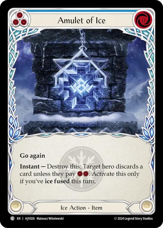 Amulet of Ice [AJV026] [Armory Deck: Jarl Vetreidi]