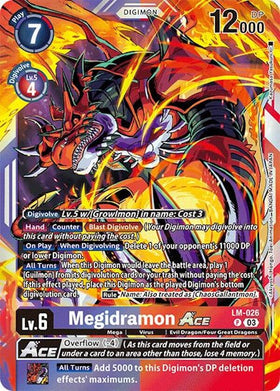 Megidramon ACE [LM-026 P] [Special Limited Set] Foil