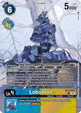 Lobomon (Legend Pack 2024 Box Topper) [BT17-022 C] [Chain of Liberation] Foil