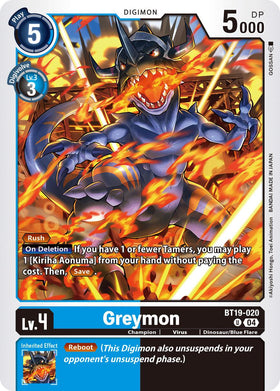 Greymon [BT19-020 U] [Release Special Booster 2.5]