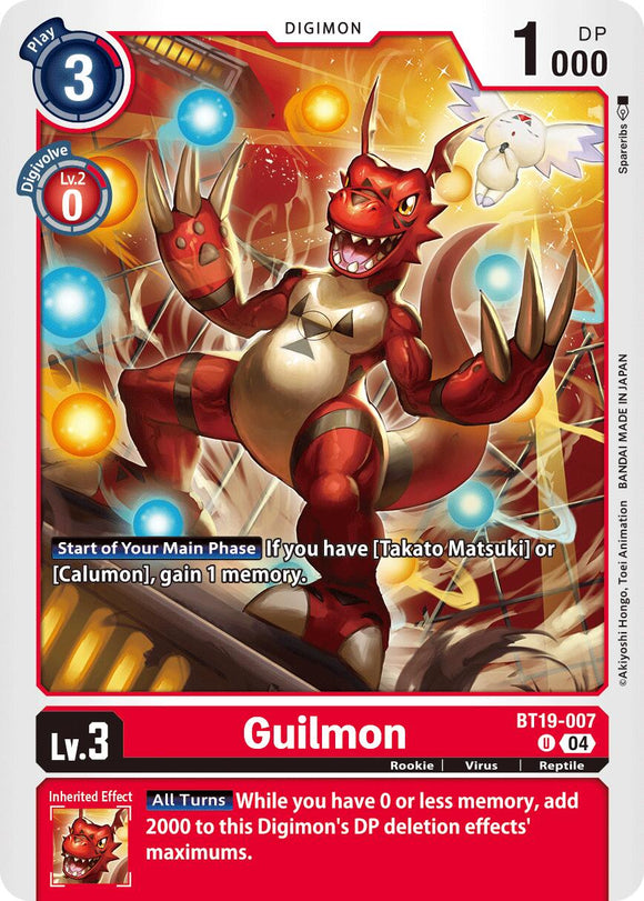 Guilmon [BT19-007 U] [Release Special Booster 2.5]