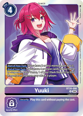 Yuuki [BT20-090 R] [Release Special Booster 2.5] Foil