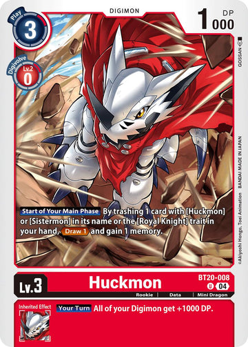 Huckmon [BT20-008 U] [Release Special Booster 2.5]