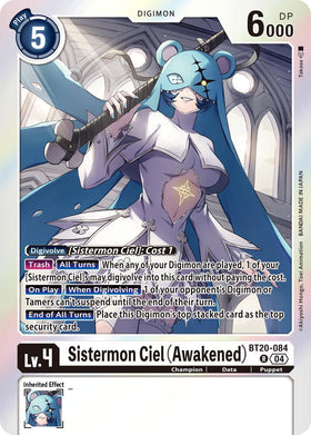Sistermon Ciel (Awakened) [BT20-084 R] [Release Special Booster 2.5] Foil
