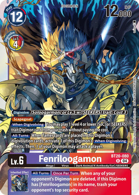 Fenriloogamon [BT20-080 R] [Release Special Booster 2.5] Foil