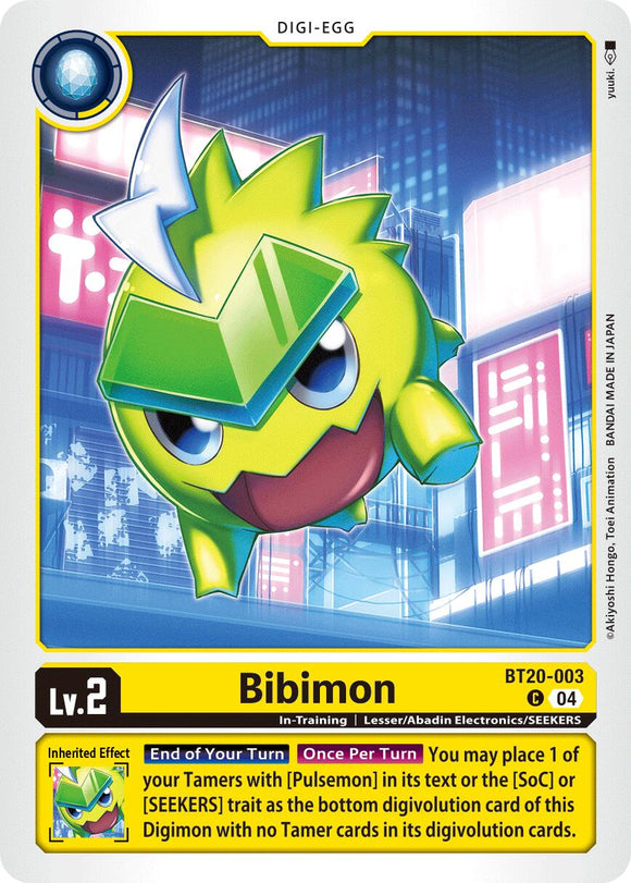 Bibimon [BT20-003 C] [Release Special Booster 2.5]