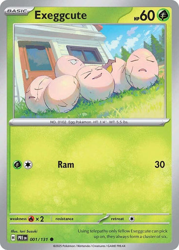 Exeggcute [001/131] [Prismatic Evolutions] Reverse Holofoil