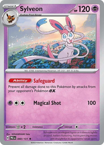 Sylveon [040/131] - (Prismatic Evolutions) Holofoil