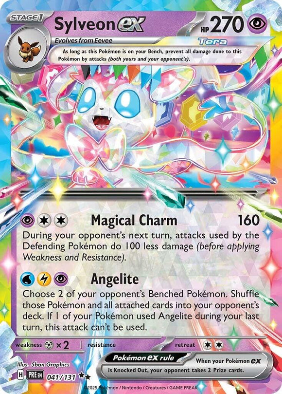 Sylveon ex [041/131] - (Prismatic Evolutions) Holofoil
