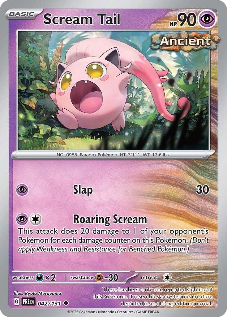 Scream Tail [042/131] [Prismatic Evolutions] Reverse Holofoil