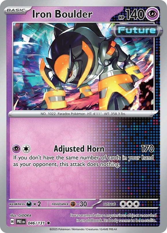 Iron Boulder [046/131] [Prismatic Evolutions] Reverse Holofoil