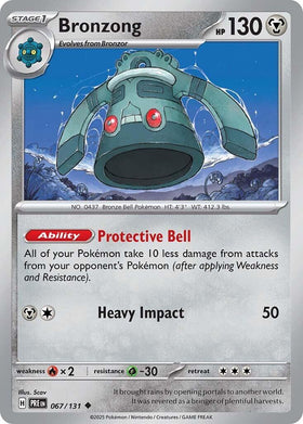 Bronzong [067/131] - (Prismatic Evolutions)