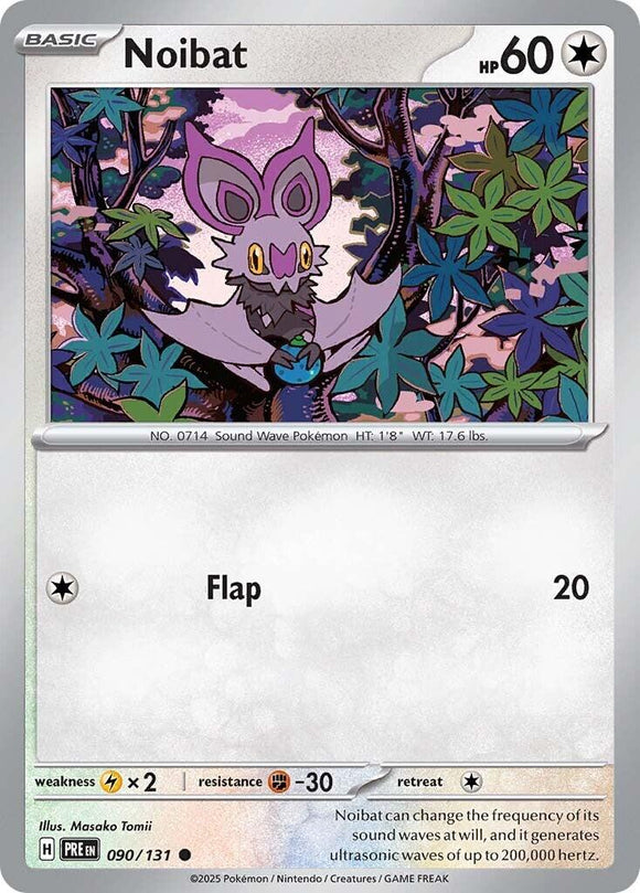 Noibat [090/131] [Prismatic Evolutions] Reverse Holofoil
