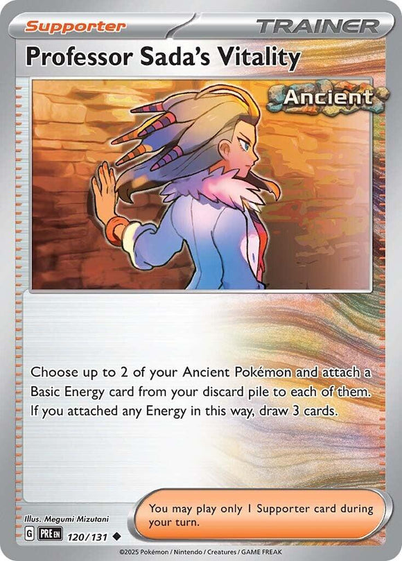Professor Sada's Vitality [120/131] [Prismatic Evolutions] Reverse Holofoil