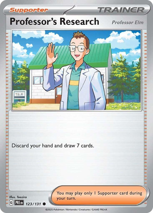 Professor's Research [Professor Elm] [123/131] [Prismatic Evolutions]