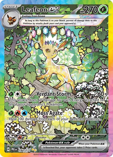 Leafeon ex - 144/131 [144/131] [Prismatic Evolutions] Holofoil