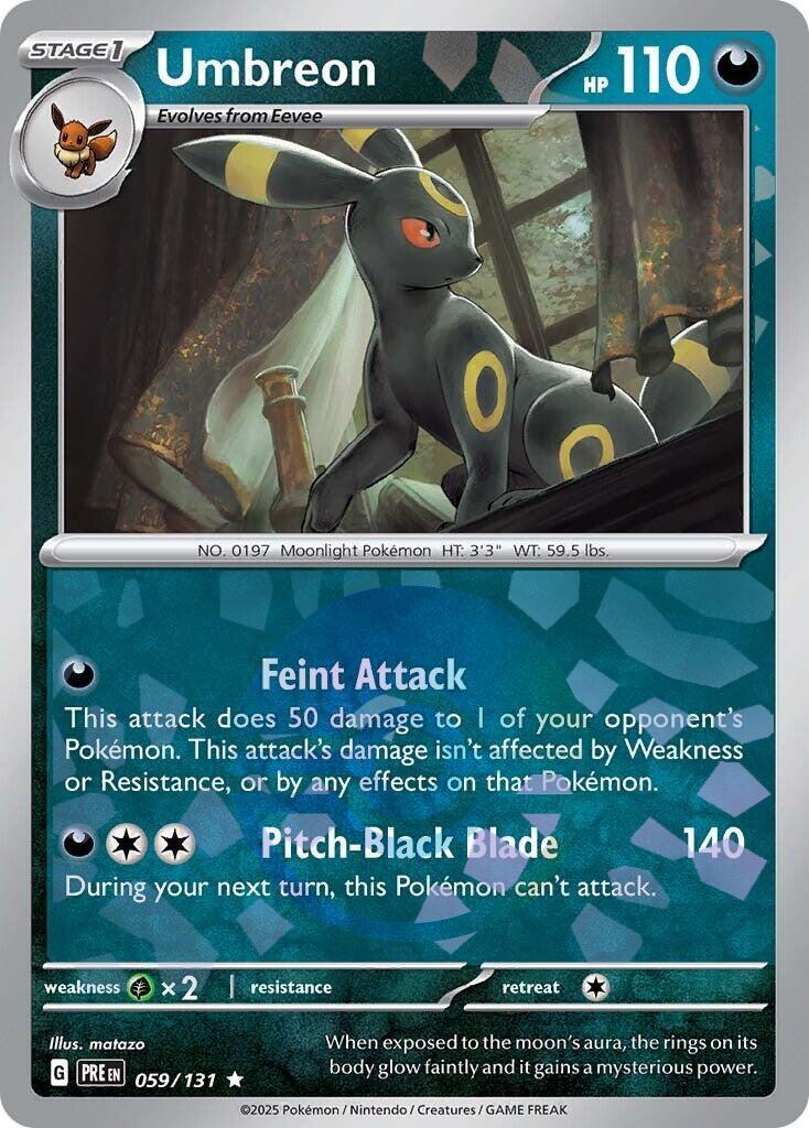 Umbreon (Poke Ball Pattern) [059/131] - (Prismatic Evolutions) Holofoil