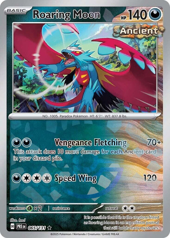 Roaring Moon (Poke Ball Pattern) [065/131] [Prismatic Evolutions] Holofoil