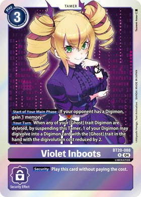 Violet Inboots - BT20-088 [BT20-088 R] [Release Special Booster 2.5] Foil