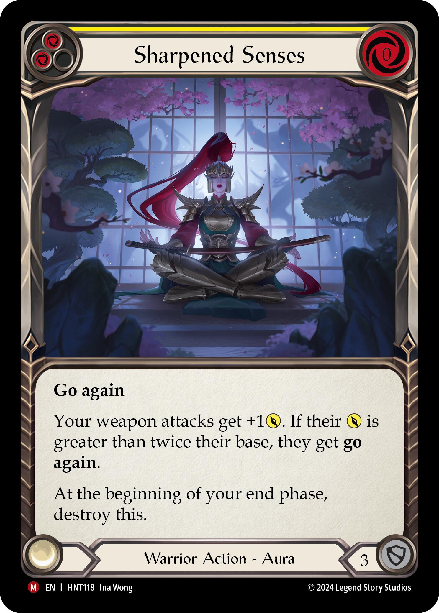 Sharpened Senses [HNT118] [The Hunted] Rainbow Foil