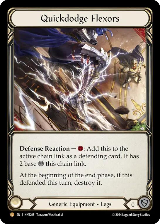 Quickdodge Flexors [HNT215] [The Hunted] Rainbow Foil