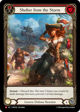 Shelter from the Storm (Extended Art) [HNT222] [The Hunted] Rainbow Foil