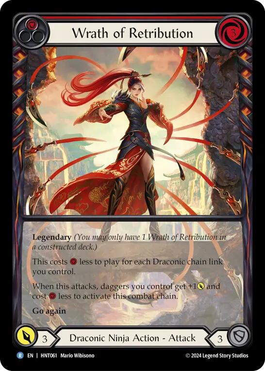 Wrath of Retribution (Extended Art) [HNT061] [The Hunted] Rainbow Foil