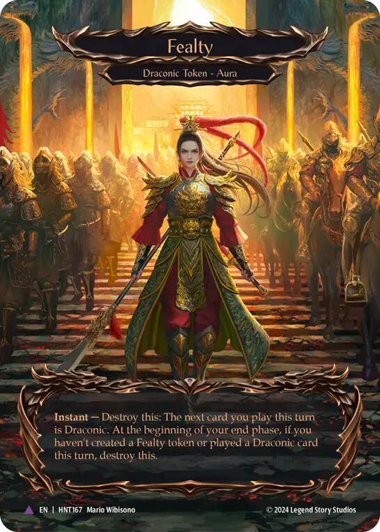 Fealty (Marvel) [HNT167] (The Hunted) Cold Foil