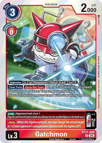 Gatchmon [BT21-009 R] [World Convergence] Foil