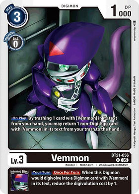 Vemmon [BT21-056 C] [World Convergence]