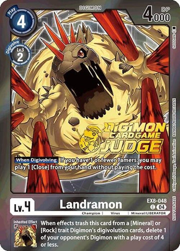 Landramon (Judge Pack 2025 Wave 1) [EX8-048 C] [Chain of Liberation] Foil