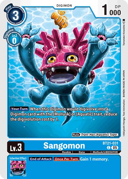 Sangomon [BT21-031 C] [World Convergence]