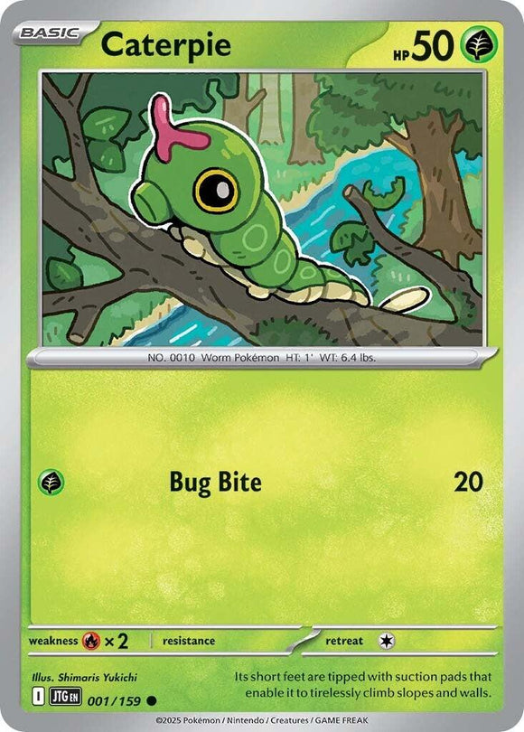 Caterpie [001/159] [Journey Together] Reverse Holofoil
