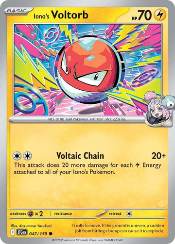 Iono's Voltorb [047/159] [Journey Together]